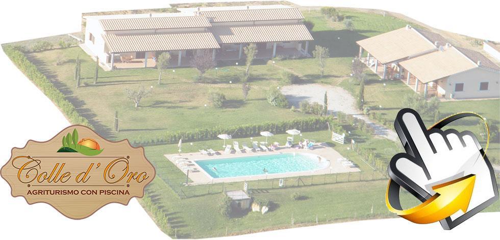 Agriturismo Colle D' Oro เปชชาโรมานา ภายนอก รูปภาพ